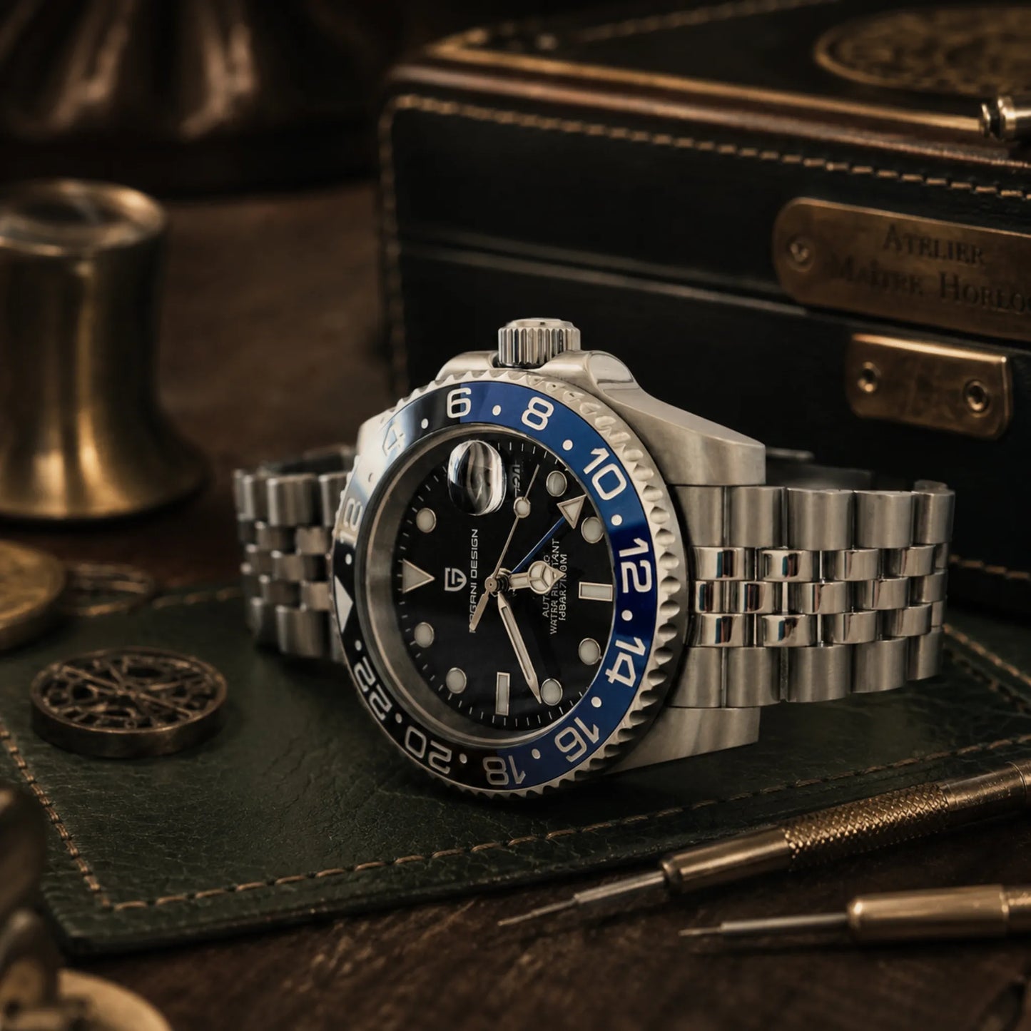 Tokiro Poedagar® GMT メリディアン