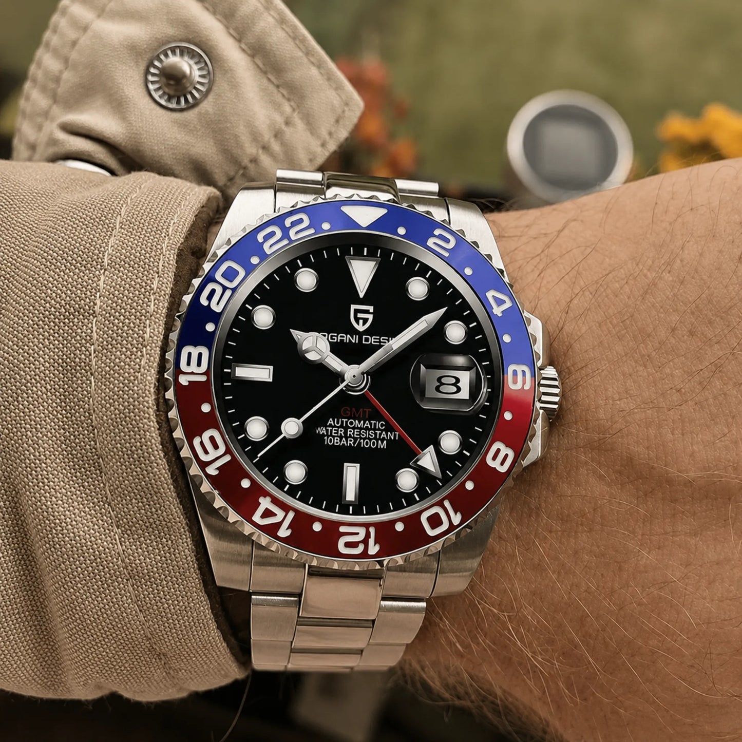Tokiro Poedagar® GMT メリディアン