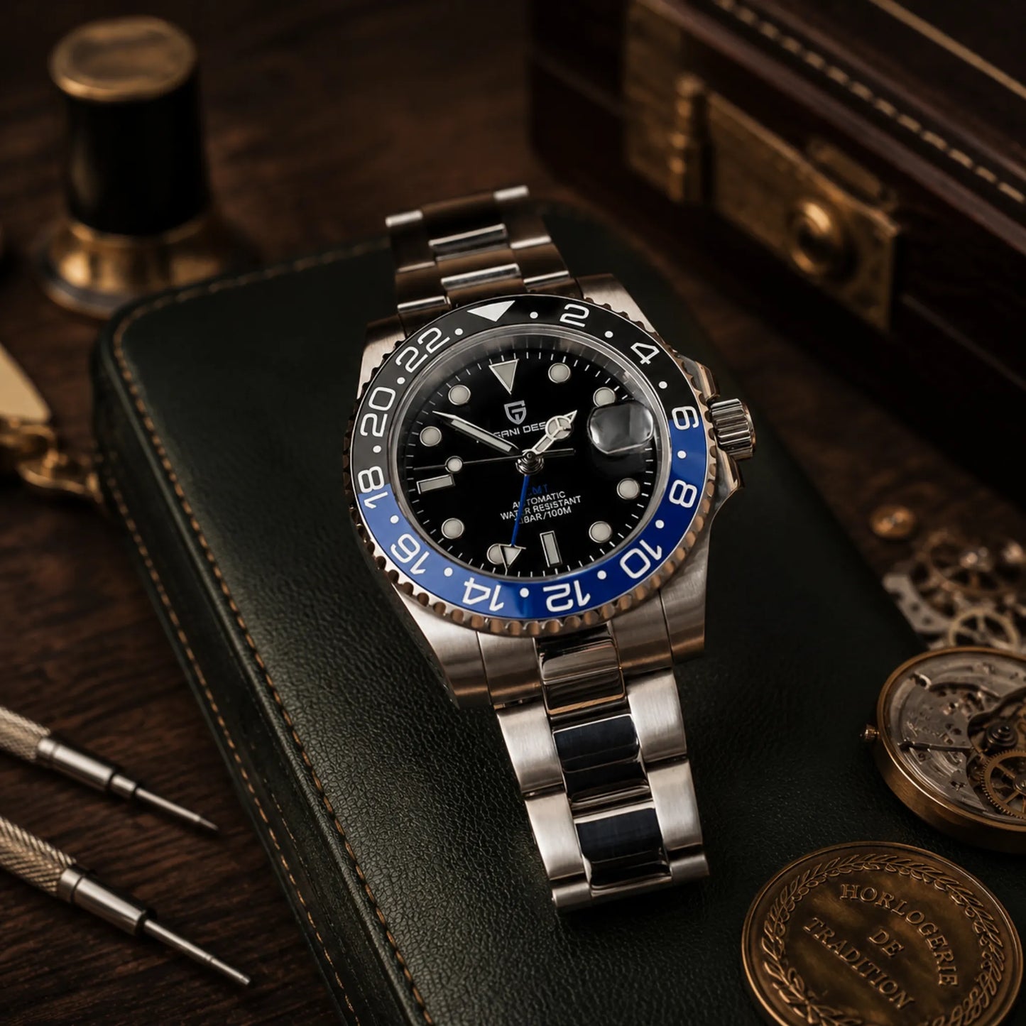 Tokiro Poedagar® GMT メリディアン